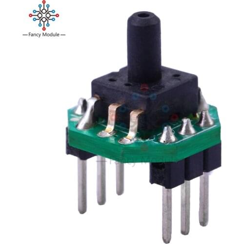 Gas Pressure Sensor Module 0.5-4.5V Pressure Sensor Transmitter Vacuum Negative Pressure -100 to 0kPa Oxygen Alcohol Tester