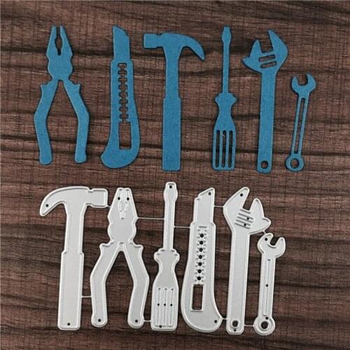 Tool kit dies Metal Cutting Dies scrapbooking Stencils for Craft Paper DIY envelope Scrapbook new dies Cut Template