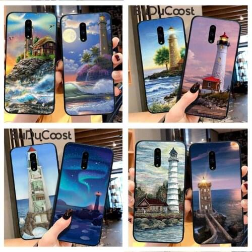 Reall Lighthouse Luxury Phone Case For Redmi 6 4X 7 7A 8 GO K20 Note 4 4X 5 5A 6 6 Pro 7 8 8pro
