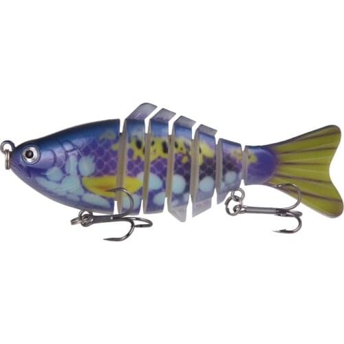 Fishing Lure 9.5cm 15.5g Sinking Wobblers 7 Segment Plastic Hard Artificial Bait Lifelike Tackle Lure Sea воблеры для рыбалки