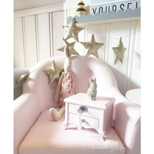 Nordic Baby Room Decorations Handmade Nursery Star Garlands Christmas Kids Room Wall Decorations Photography Props