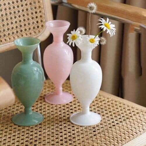 Glass Vase Decorative Flower Vase For Wedding Dining Bookshelf Home Decoration Nordic Table Vase