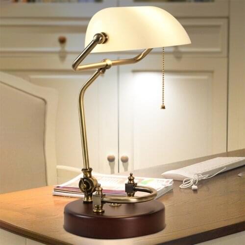 Lights Accessories Retro Bankers Lamps Cover Accessories Glass Shade Light Shade