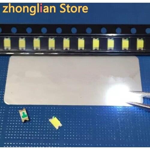 1000PCS/Lot LED 1206 LCD TV display backlight lamp 3216 lamp cold white TV backlight lamp