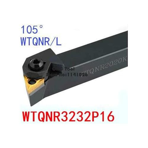 WTQNR3232P16 Metal Lathe Cutting Tools Lathe Machine CNC Turning Tools External Turning Tool Holder W-Type WTQNR /L