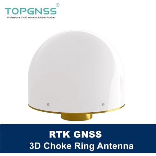 TOPGNSS AN206 GNSS antenna,GPS/Glonass/Beidou/Galileo,CORS GNSS 3D Choke Ring Antenna 3-18V gps glonass galileo