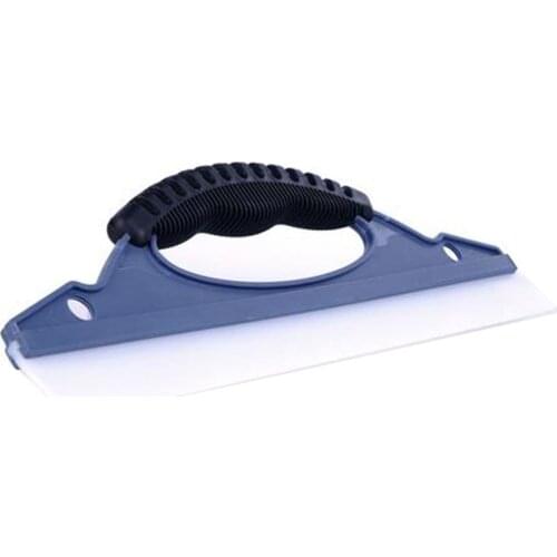 Universal Silicone Windshield Cleaner Scraper Auto Car Vehicle Windshield Squeegee with Short Handle Non-slip Cushion