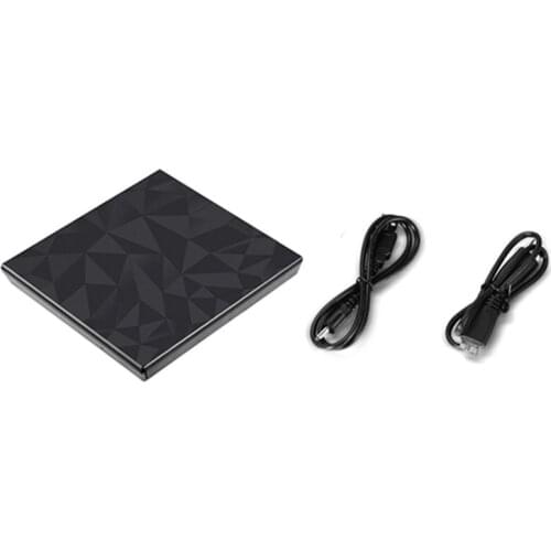 USB3.0 Type C DVD Drive CD Burner Drive Drive-Free High-Speed Read-Write Recorder External DVD-RW Player Writer Reader