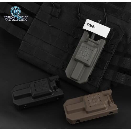 WADSN Military Cat Tourniquet Molle Box Carrier Combat First Aid Rapid Release & Rotator Tourniquet Belt Emergency Medical