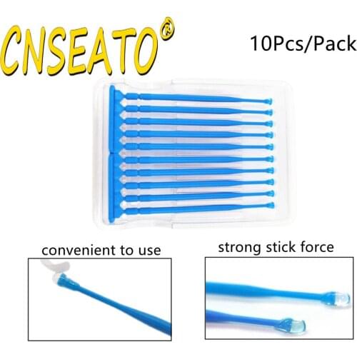 10Pcs Dental Porcelain Veneers Bonding Stick Teeth Crown Matriz Adhesive Tip Applicator Rod Dentist Materials Dentistry Tool Kit