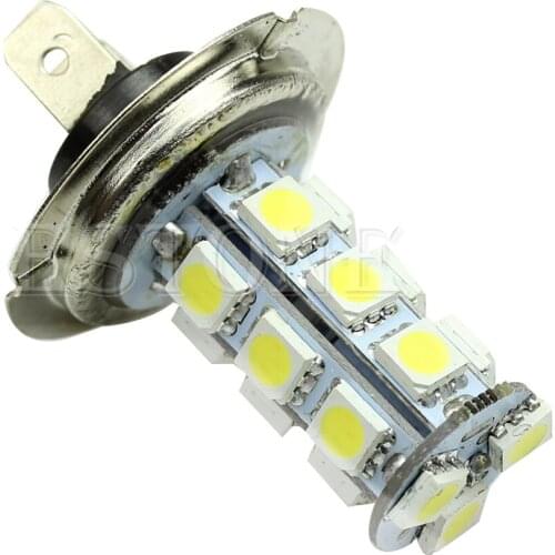 40GF H7 5050 18-SMD LED Pure White Car vehicle Bulbs Fog Driving Daytime Light Lamp