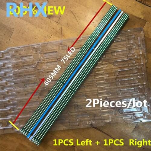 8Pieces/lot FOR LG 55LA6600-CA 55GA7800-C liquid crystal backlight lamp 6916L-1199B aluminum plate 6922L-0069A 1PCS=75LED