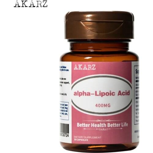 AKARZ Famous brand alpha-Lipoic acid Lightening Skin face Whitening 400mg