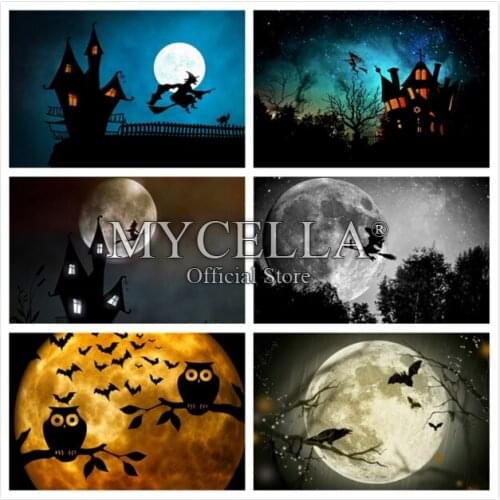 Diamond Painting Moon Scenery Cross Stitch DIY Diamond mosaic landcape Cartoon Owl Halloween Mosaic rhinestones Christmas gift