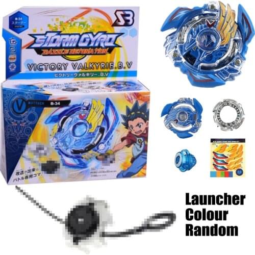 Spinning Top Burst B-34 Starter Victory Valkyrie.B.V Attack Pack