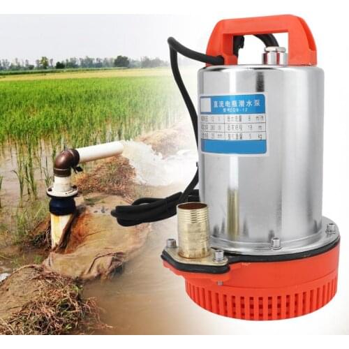 DC 12V Submersible Deep Well Water Pump Irrigation Water Pump Waterproof Submersible Aquarium For Garden Irrigation