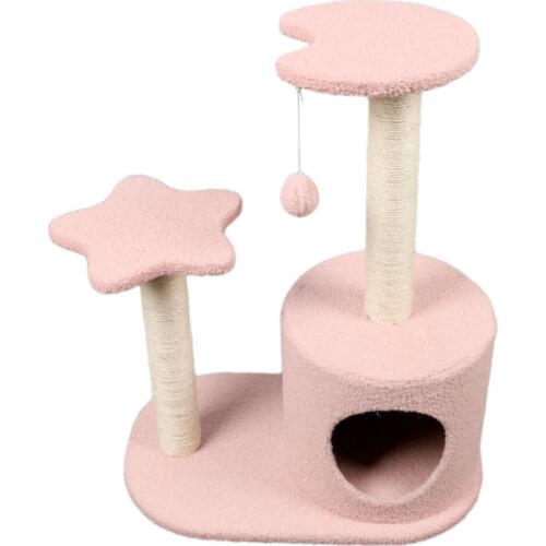 Cat House Pet Scratch Guard Board Ladder Catclimbing Frame Wood New Hot Sale Kitten Tree Four Seasons Universal