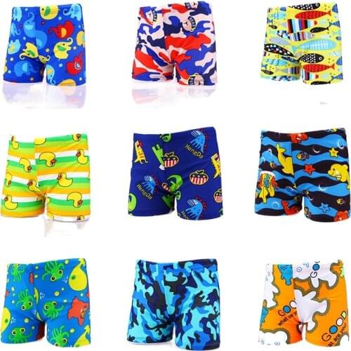 2020 New Summer Boy Swim Trunks Animal Cartoon 2-10Y Children Swimsuit Boy Swim Trunks Hooded Children Swimsuit Suit