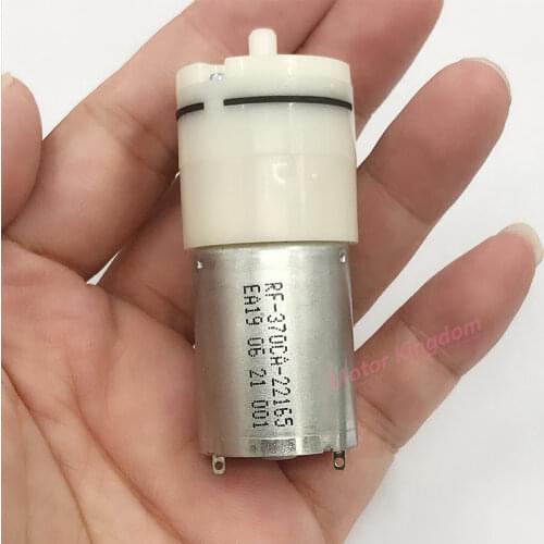 Micro air pump aquarium DC 3V 3.7V 5V 6V 12V 24V 370 Motor Vacuum Air Pump