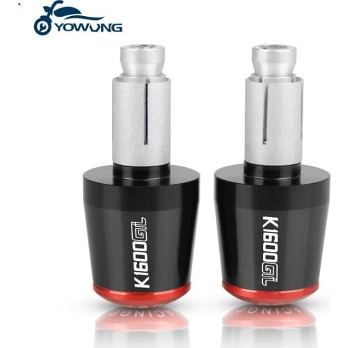 FOR BMW K1600GTL K1600GT L K1600 GTL 2011-2018 Handle Bar Ends Grips 7/8" 22mm Motorcycle Handlebar Counterweight Plug Slider