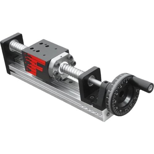 FLS40 Manual Driven Ball Screw Linear Rail Guide Stage Slide for Linear Motion Actuator Position System