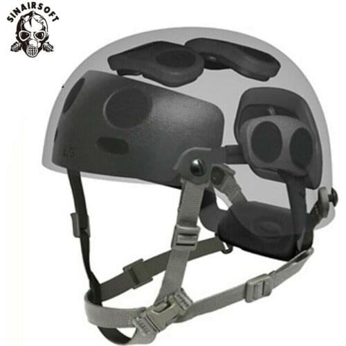 SINAIRSOFT ACH Occ-Dial Liner Kit Adjustable Helmet System For FAST OPS/MICH 2000/2002 Tactical Military Helmet Accessory