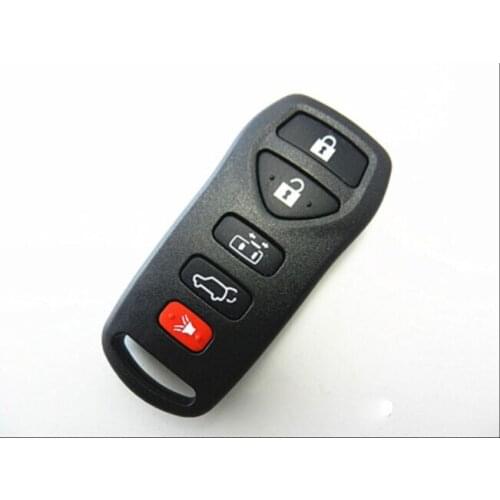 5 Buttons Replacement Remote Control Key Shell Case For Nissan Quest Keyless Entry Fob Key Cover