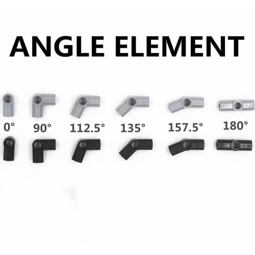 Building Blocks MOC Technic Parts 20pcs ANGLE ELEMENT compatible with lego for kids boys toy