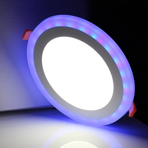 LED Panel Light Recessed 3W AC 100-265V High Bright Round Panel Lamp Lighting For Home Kitchen Bathroom