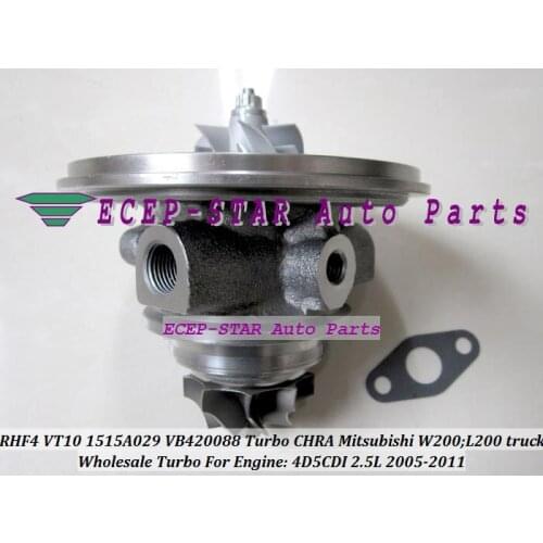 Turbo CHRA Cartridge Core RHF4 VT10 1515A029 VB420088 Turbocharger For Mitsubishi W200 L200 Pickup 2005-14 Di-D 4WD 4D5CDI 2.5L