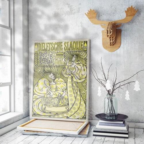 Le Jeu Des Graces Vintage Poster, Canvas Painting Art Modern, Nordic Style Art, French Century Mid Art Poster, Home Decor Gift