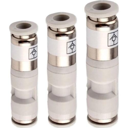 Air Pneumatic Check Valve One Way Non-return Valve Hose Tube One Touch Qucik Connector Pipe Fitting Coupling