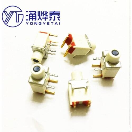 YYT 5PCS Small button switch without handle, press EP11FPD1ABE self-reset button switch with 2Pin