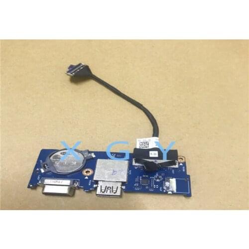 03RJG2 FOR DELL inspiron 14 5468 USB SD READER VGA POWER BUTTON BOARD LS-D822P 100%Test ok