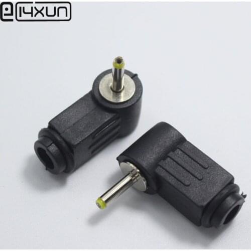 2.5x0.7 mm DC Power Plug 2.5*0.7 mm L-shaped Male 90 Right Angle Single Head Jack Adapter Cord Connector