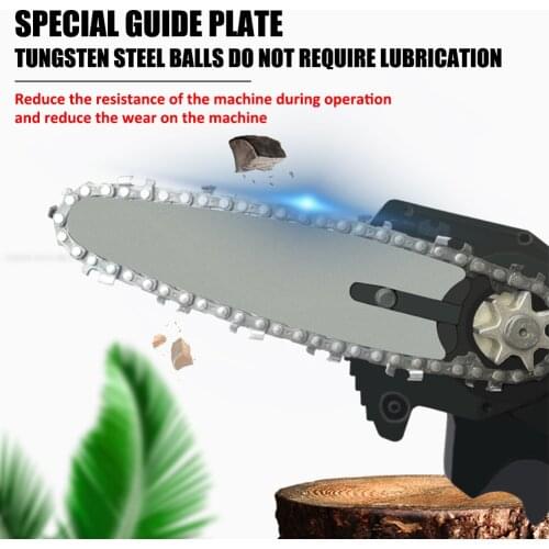 4in Mini Electric Saw Chainsaw 24V 550W For Fruit Tree Woodworking Garden Tools With Batterys Hand Held Wood Cutters