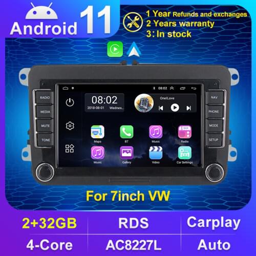 6+128 CARPLAY AUTO Android10 Car Multimedia Player For VW/Volkswagen/Golf/Polo/Tiguan/Passat/b7/b6/SEAT/Leon/Skoda/Octavia Radio