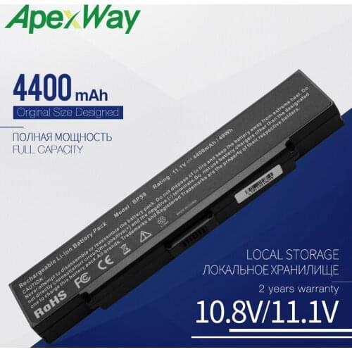 4400 mAh laptop battery for Sony VAIO BPS9 B VGP-BPS10 VGP-BPS9 VGP-BPS9A/B VGP-BPS9/B