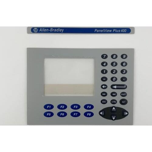 ALLEN BRADLEY PANELVIEW PLUS 400 2711P-K4 MEMBRANE COVER OVERLAY KEYPAD 2711P-K4C K4M, HAVE IN STOCK