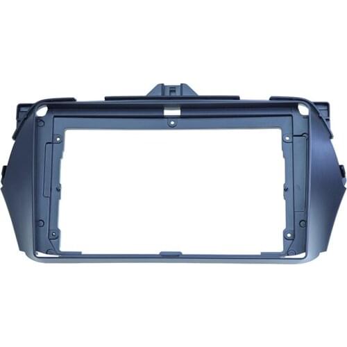 Car Fascias Navigation Frame Dash Kit For 9" Universal Android Multimedia Player For Suzuki Alivio 2015 2016 2017