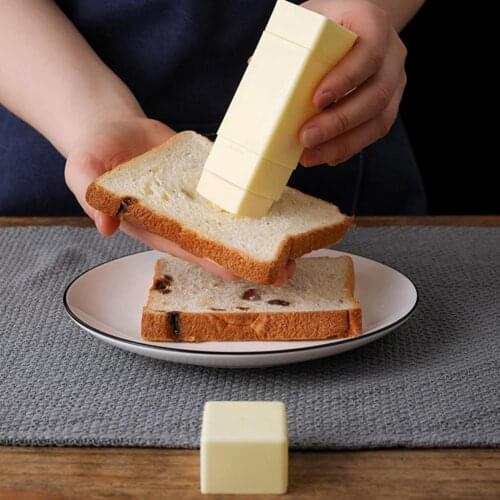 Butter Spreader Stick with Lid Rotating Push-out Design Cheese Keeper Case Adjustable Butter Storage Box Baking Tool for Kitchen