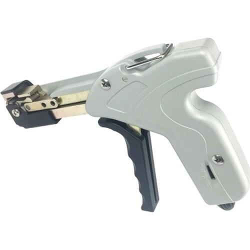 Stainless Steel Cable Self-locking Tie Gun plier metal cable tie shear tensioner strapping gun for width of 4.6-7.9 mm