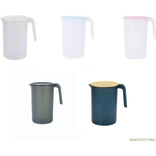 QX2E Tea Pitcher With Lid Pitcher Plastic Juice Pot with Lid High Heat Resistance