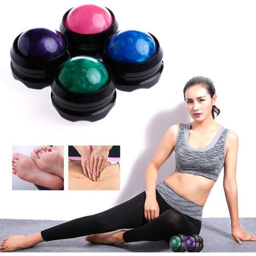 Massage Roller Ball Massager Body Therapy Foot Hip Back Relaxer Stress Release Muscle Relaxation Roller Ball Body Massager