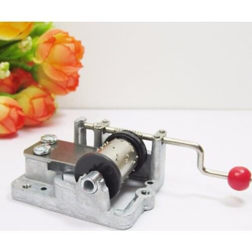 Hedwigs theme Hand Crank music box mechanism musical box movement DIY
