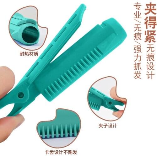 Natural Fluffy Hair Clip Curly Hair Plastic Hair Root Fluffy Clip Bangs Hair Styling Clip Candy Color Hairpins Hair Accessories