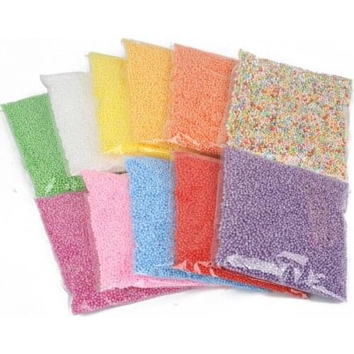 New Arrival!! 11 Colors 2-4mm 1pack/lot Approx 8000pcs Foam Balls Decorative Ball DIY Wedding/Party Decoration