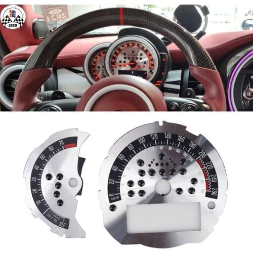 Brand New Laser Material Tachometer & Speedmeter Sticker For Mini Cooper F55 F54 F56 F57 F60 (2 PCS/SET)