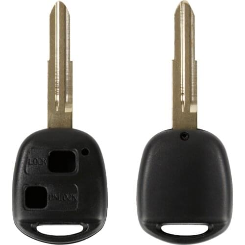 Key Shell Remote Control Key Case Replacement Shell 2 Button For TOYOTA YARIS COROLLA Auto Replacement Parts Exterior Parts