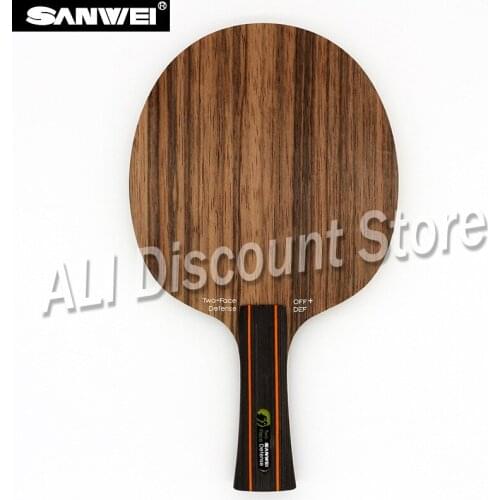 Sanwei TWO FACE Table Tennis Blade Defense Racket Ping Pong Bat Paddle